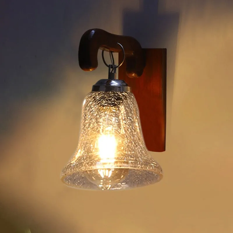 Crystal Edge Wavy Glass Wall Lamp media 8