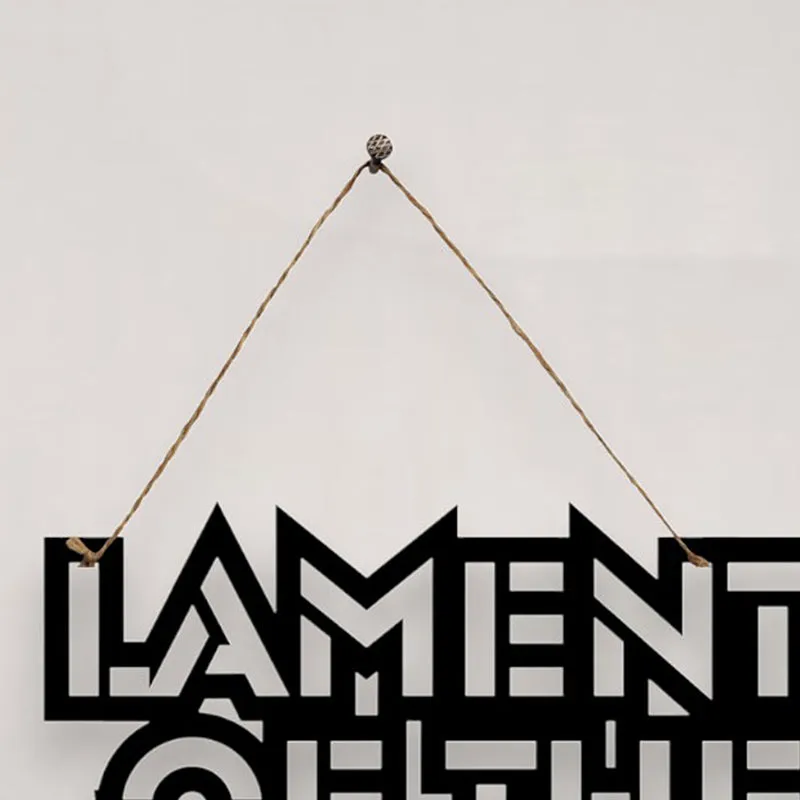 Lament Of Stars Mild Steel Wall Accent media 4