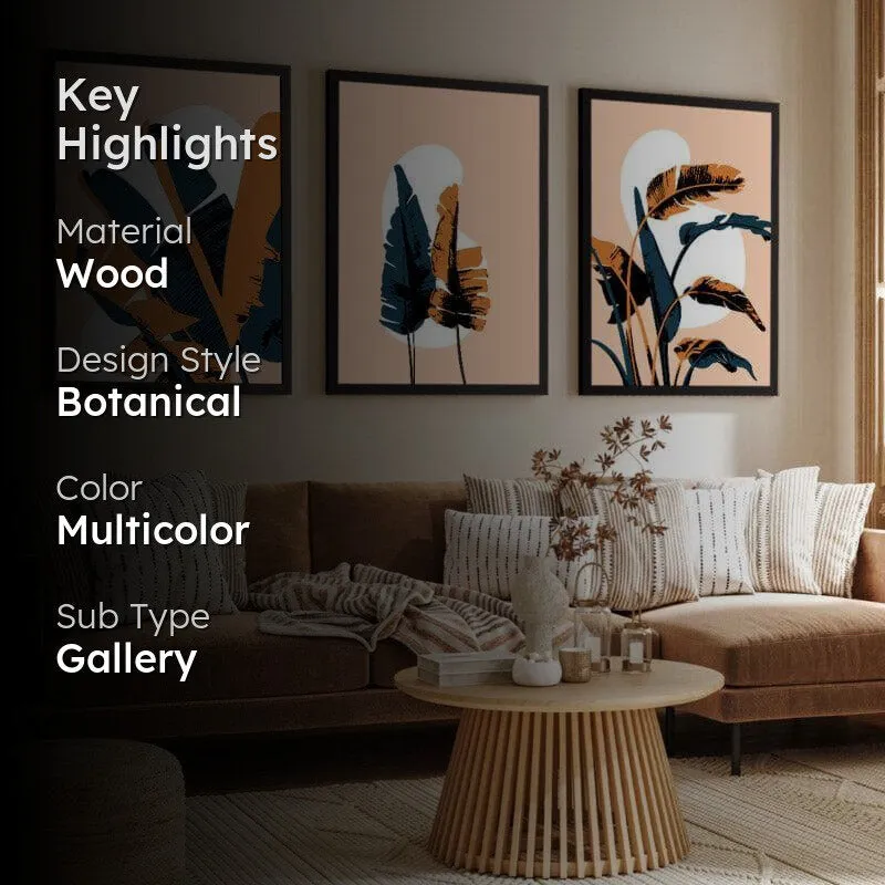 Tropical Call Wall Art - Set Of Three media 2
