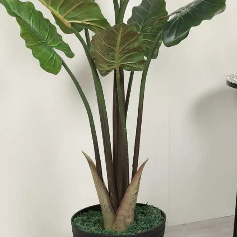 Artificial Monstera Plant Without Pot - 3.9 Feet media 4