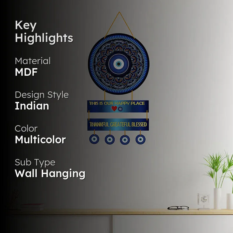 Evil Eye Ward MDF Wall Accent media 2