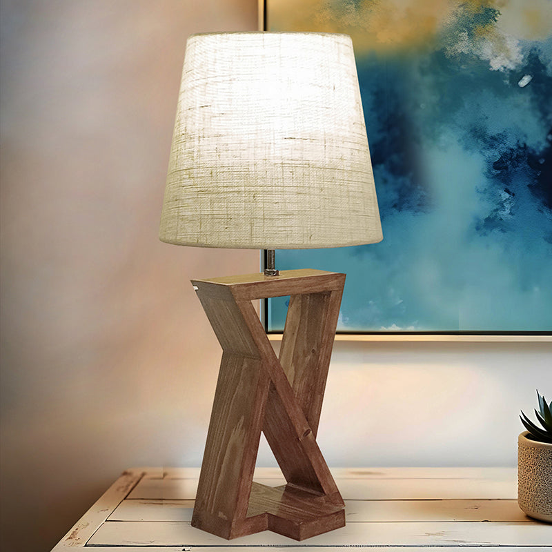 Medallis Jute Table Lamp - Brown,Beige media 4
