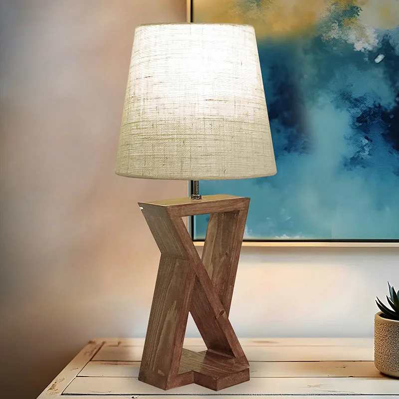 Medallis Jute Table Lamp - Brown,Beige media 4