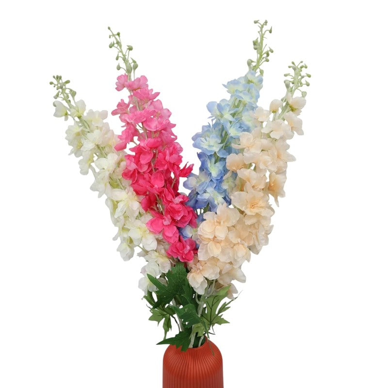 Artificial Bougainvillea Flowers Stem - White media 5