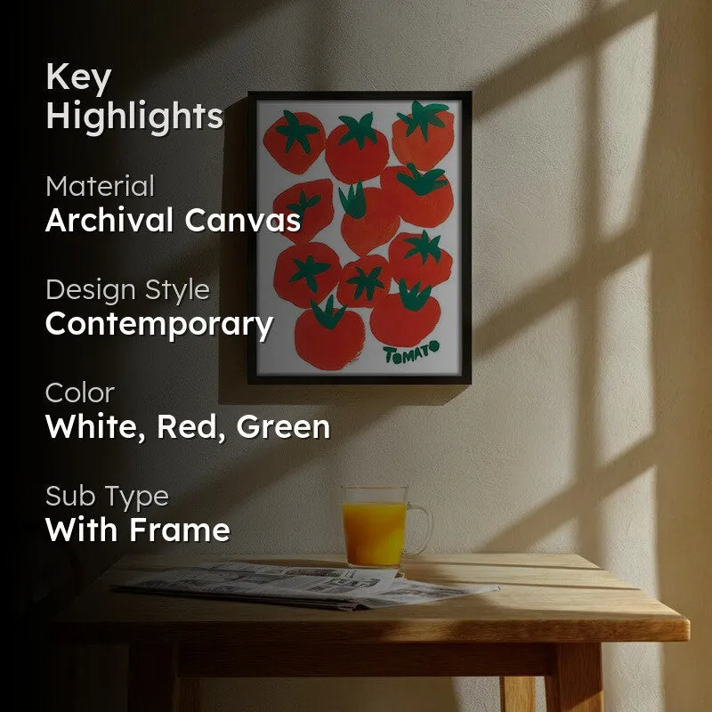 BerryUs More Archival Canvas Wall Art - Black media 2