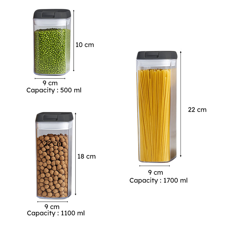 Norva Airtight Storage Plastic Container - Set Of Eight media 11