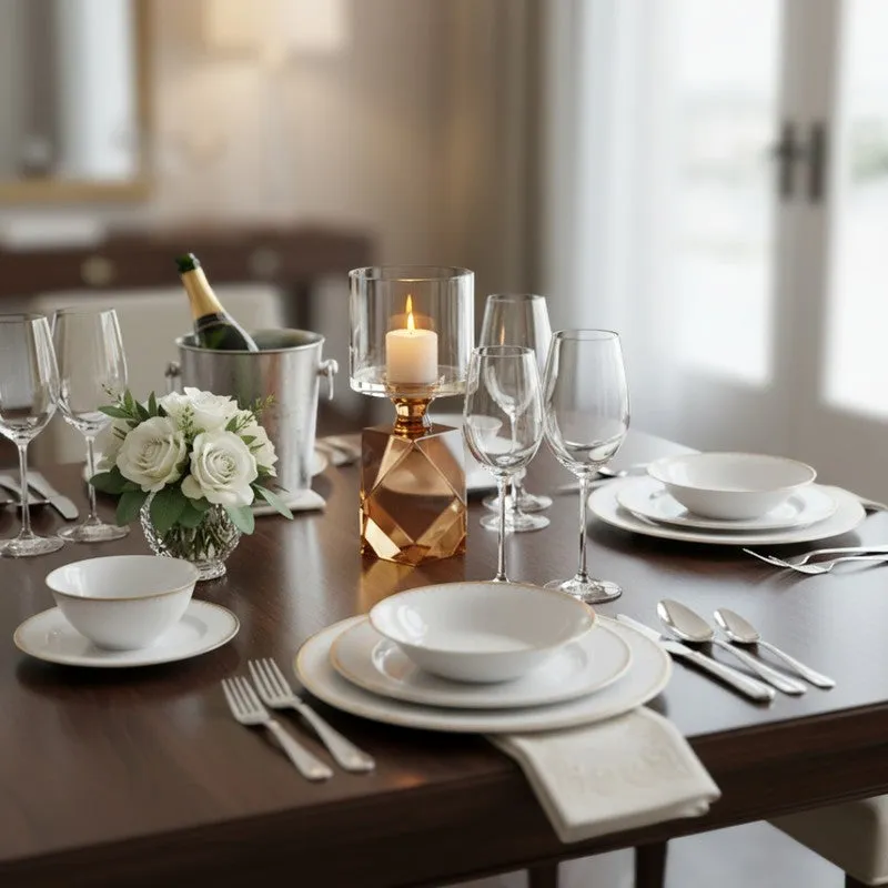 Lumi Crystal Candle Holder media 5