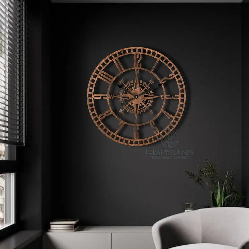 Tickin Silent Wall Clock - Bronze media 5