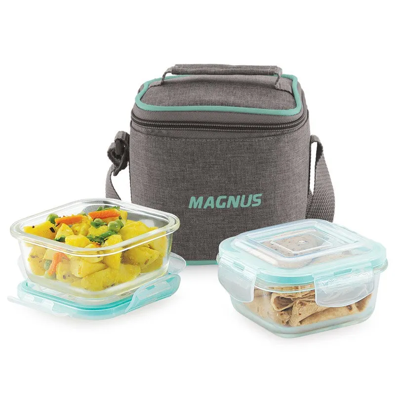 Foodix Handy Lunch Box with Lunch Bag - Three Piece Set media 3