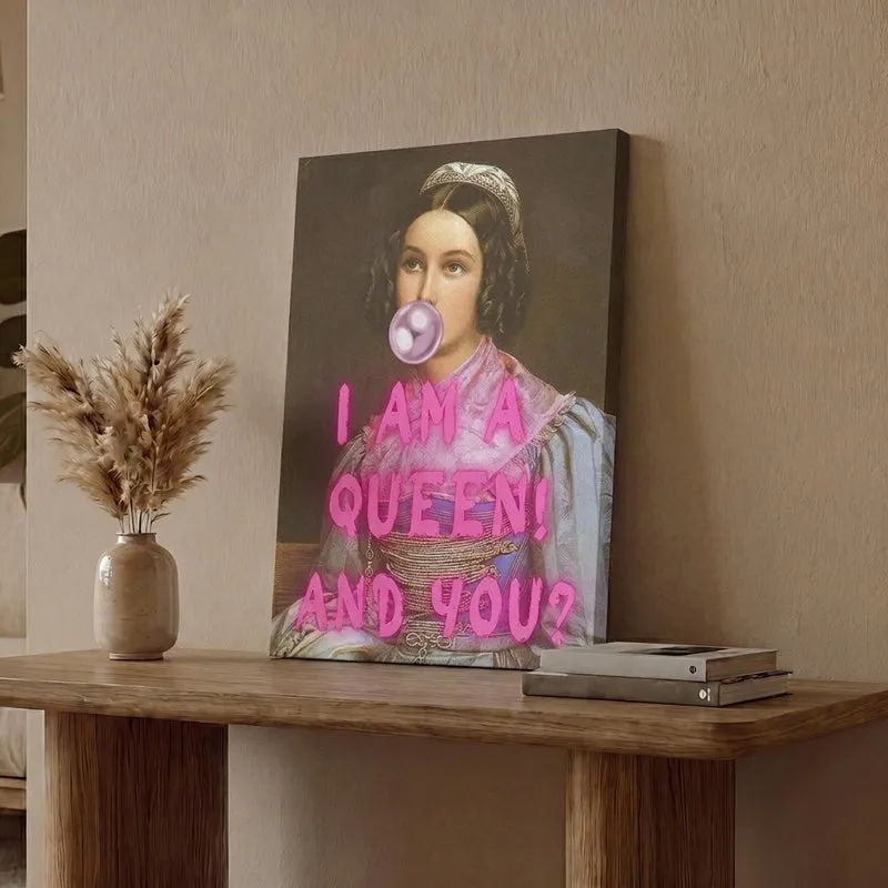 I'm A Queen Wall Art media 1