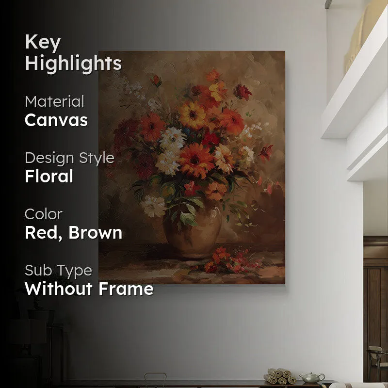 Rustic Bouquets Wall Painting media 2