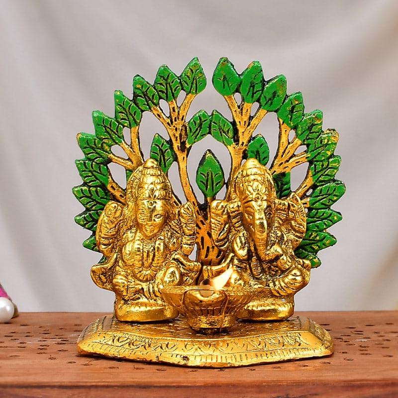 Ganesha Lakshmi Decorative Idol