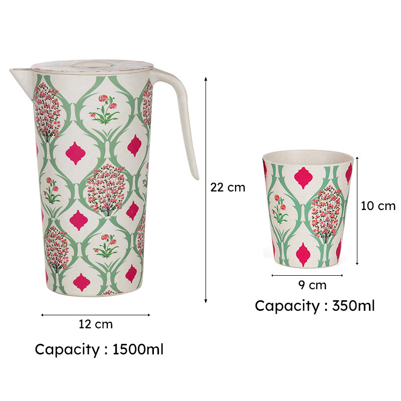 India Circus Orion Jug & Glass Set (1500 mL/350 mL) - Five Piece Set media 8