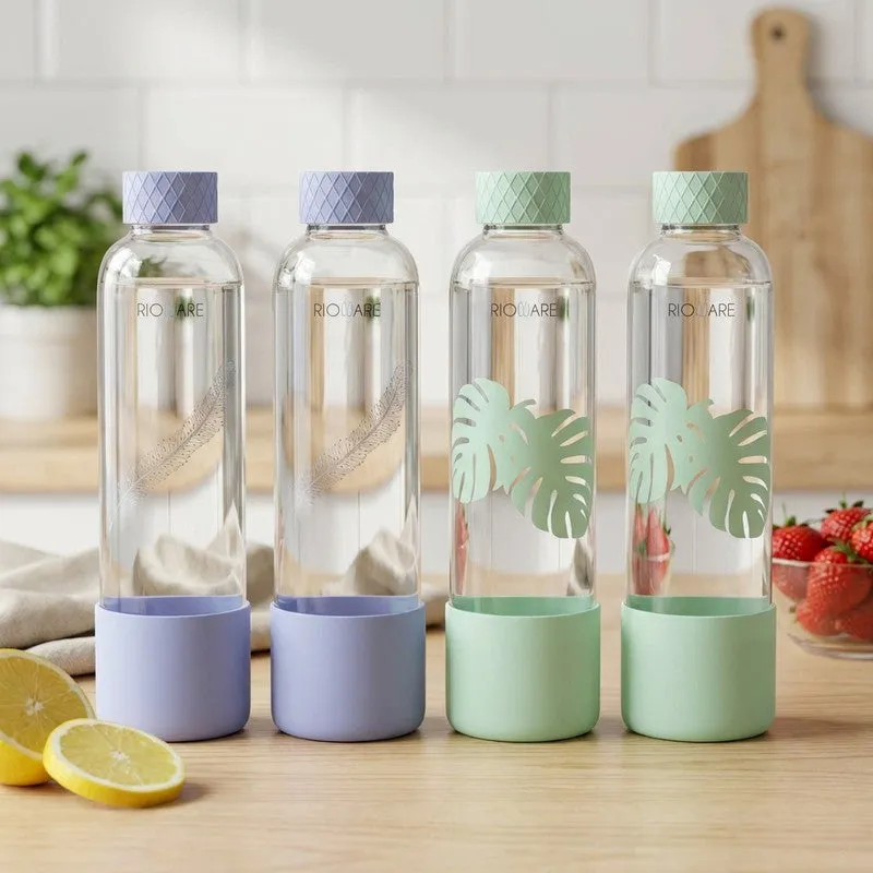 Rioware PureSip Everyday Bottle (Blue & Green, 750 mL Each) - Set Of Four media 1