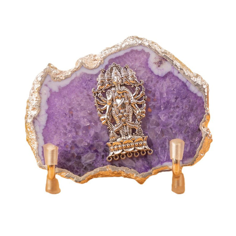 Sacred Grace Ganesha Idol Showpiece media 5