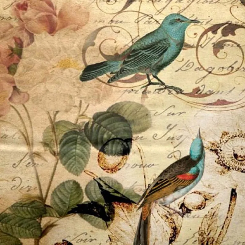 Vintage Tropics Printed Cushion Cover - Set Of Five media 6