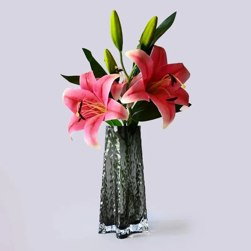 Opulence Designer Vase - Black media 4