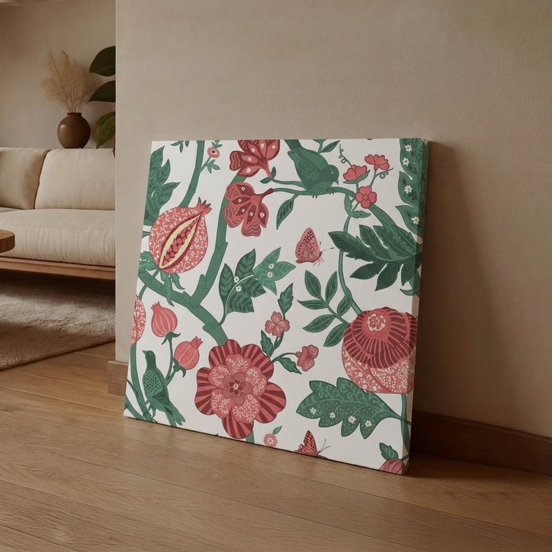 Bloom Story Canvas Wall Art