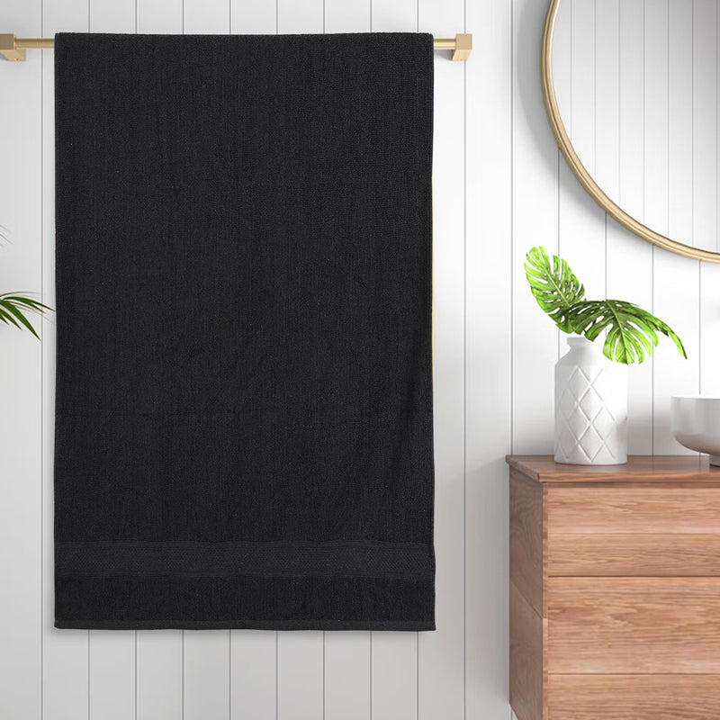 Velvique Cotton Bath Towel - Charcoal