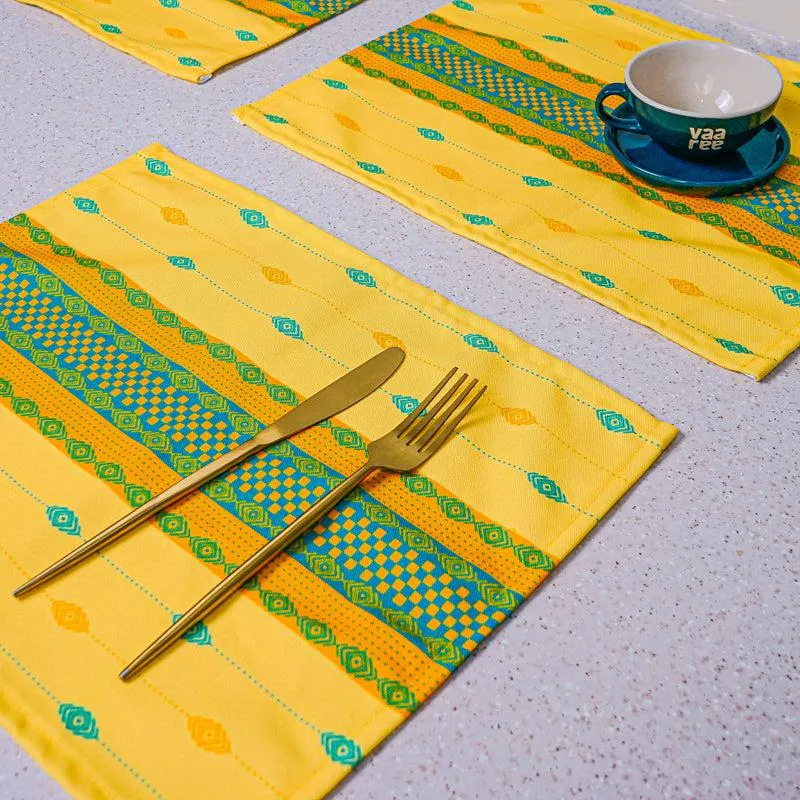 Sambalpuri Elegance Placemat - Set Of Two media 3
