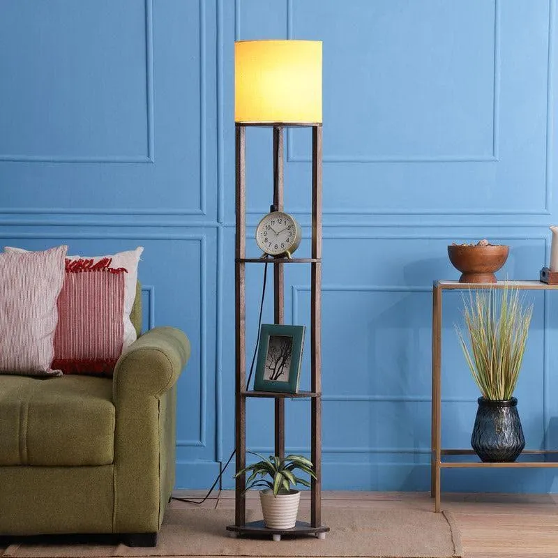Honey Yuno Floor Lamp With Shelf media 3