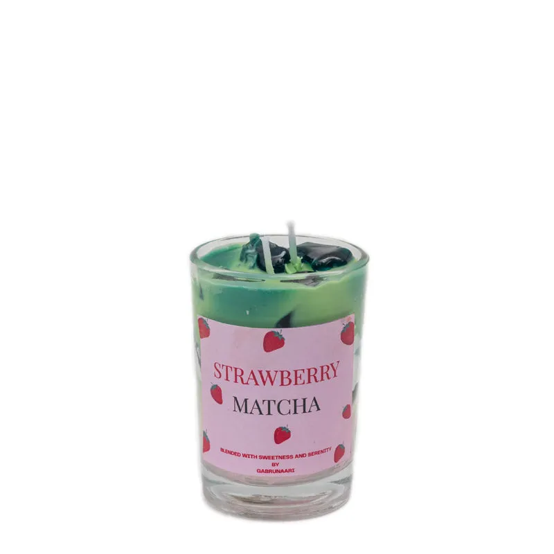 Strawberry Matcha Scented Candle - Strawberry media 5