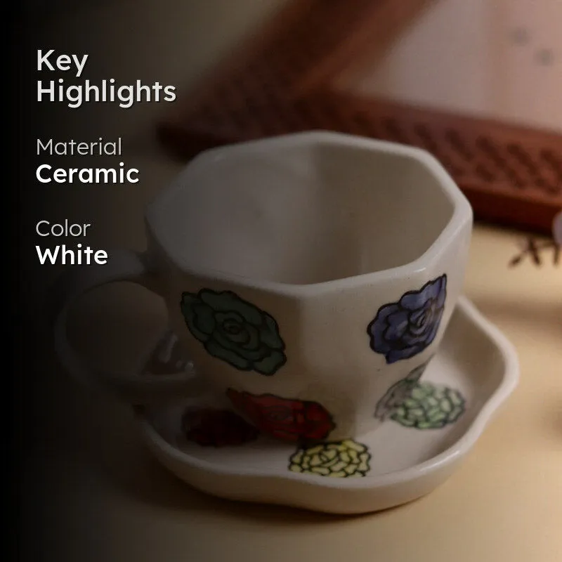 Florensa Cup & Saucer (220 ML) - Two Piece Set media 2
