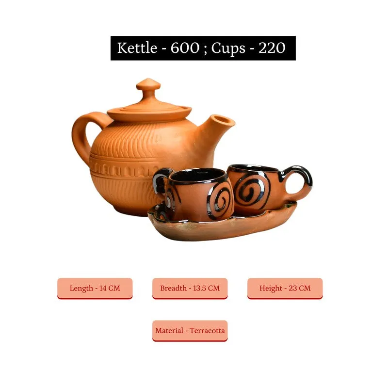 Daily Steep Terracotta Tea Set & Tea Pots - Four Piece Set media 10