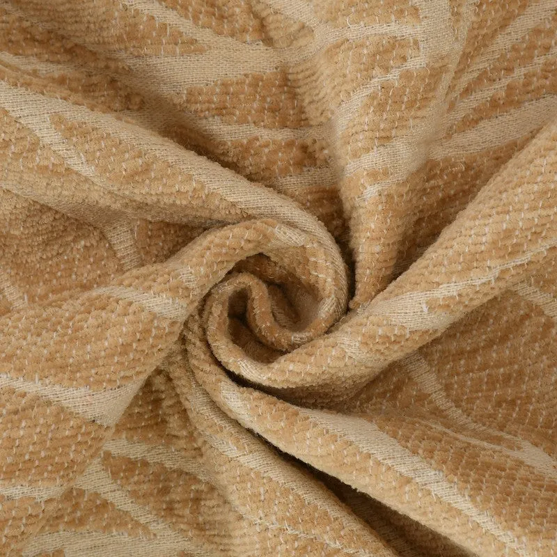 Snugvia Abstract Cotton Throws - Biege media 5