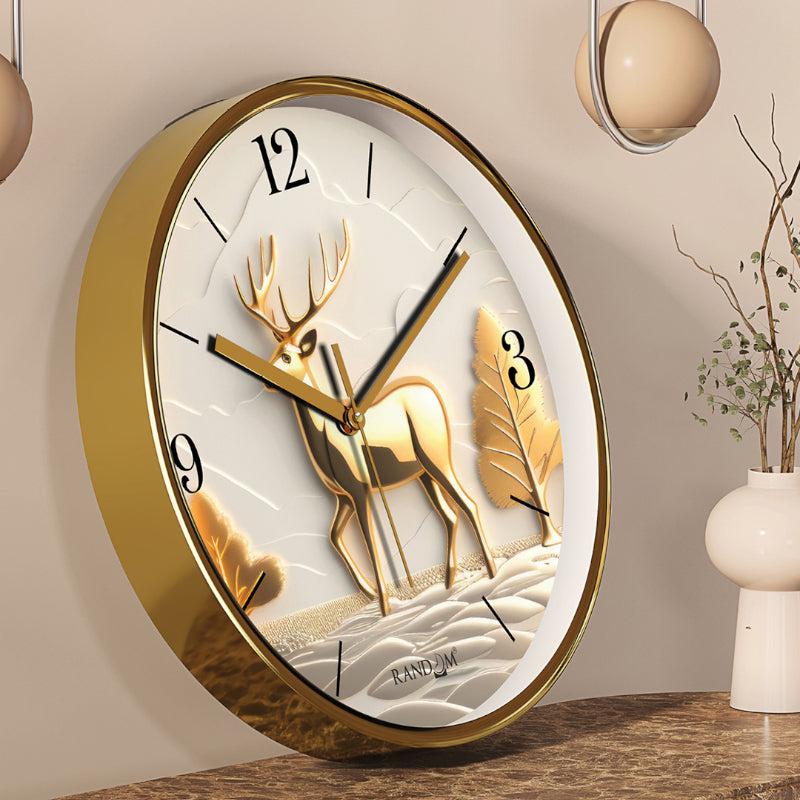 Fairytale Snowland Wall Clock media 3