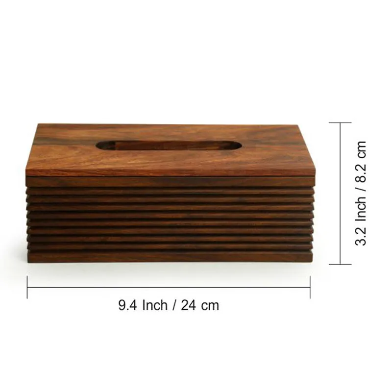 Daru Hand Carved Tissue Holder media 8