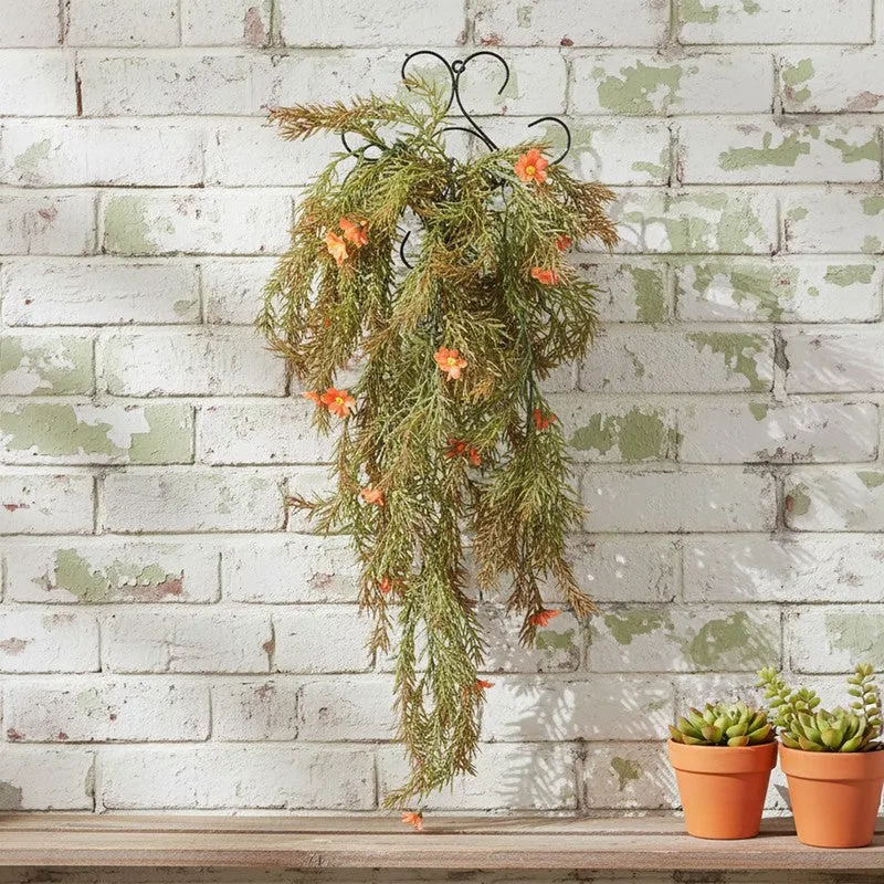 Navique Artificial Plant With Metal Wall Stand - 2.3 Feet media 5
