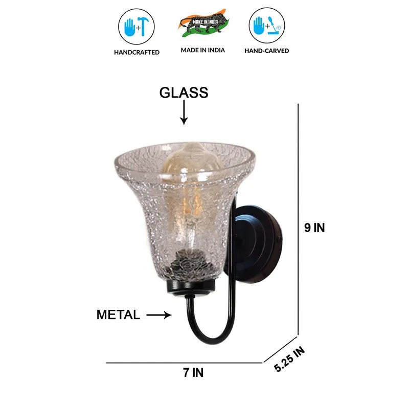 Warm Glow  Glass Wall Lamp media 10