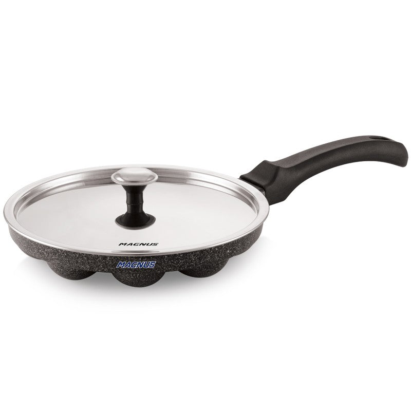 EvenHeat Non-Stick Paniyaram Pan With Lid media 3
