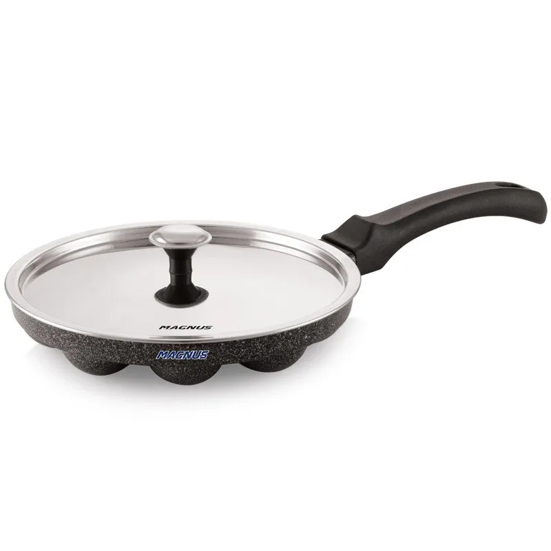 EvenHeat Non-Stick Paniyaram Pan With Lid media 3