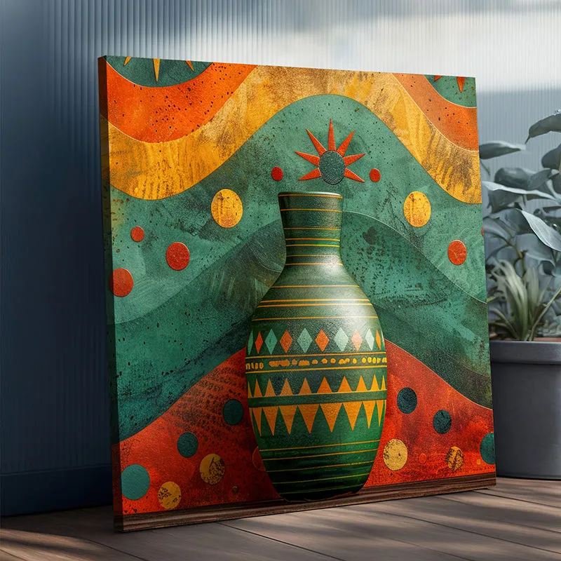 Malachite Dreams Canvas Wall Art media 4