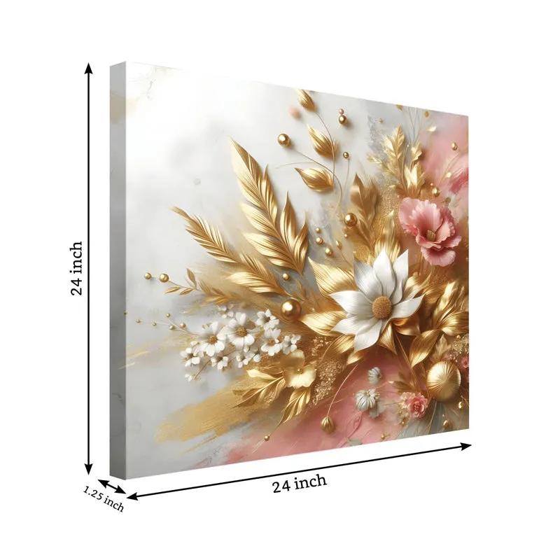 Milona Floral Canvas Wall Painting media 5