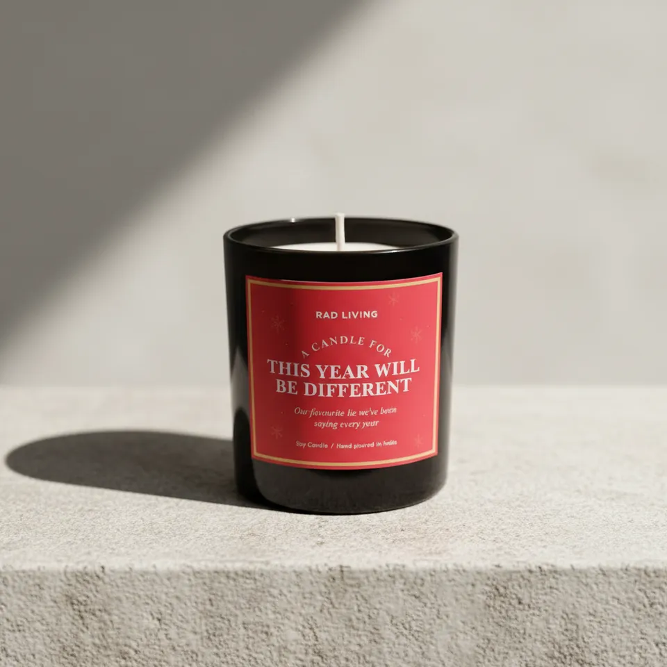 This Year Will Be Different - Saltwater Sea musk Scented Candle media 1