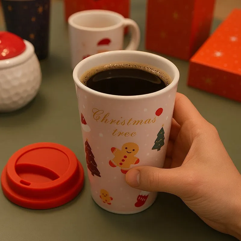 Sassy Ceramic,Silicone Coffee Mug (400 mL) media 4