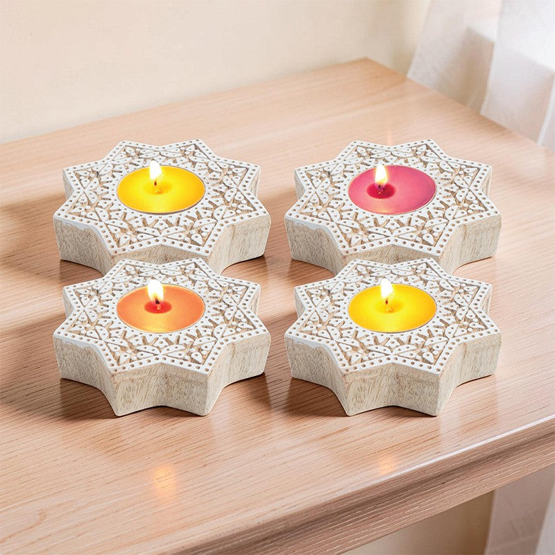 Star Magic Tealight Candle Holder - Set Of Four media 7