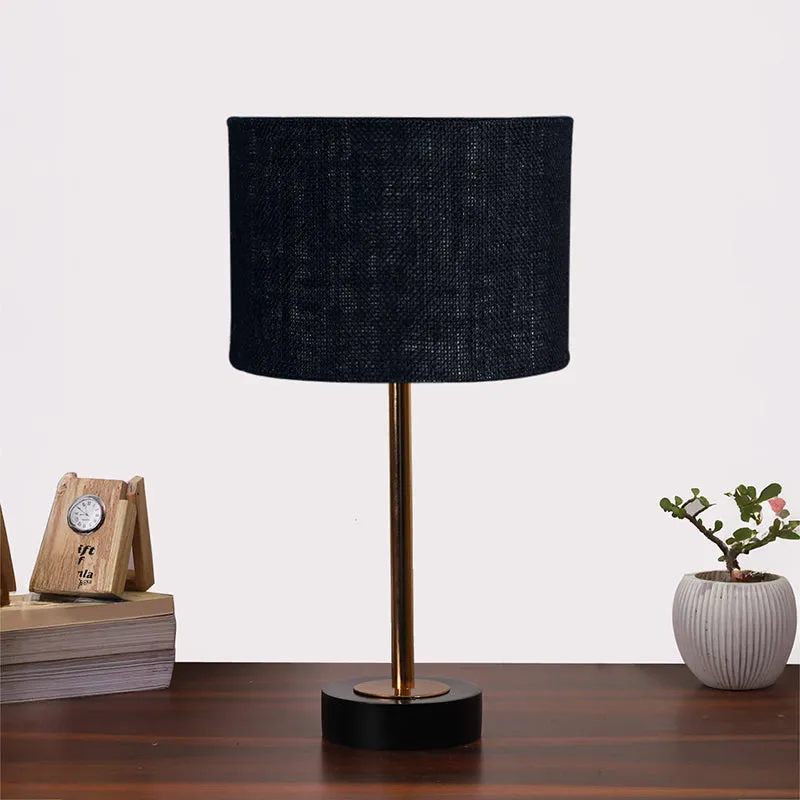 Sienna I Rodin Wooden Table Lamp - Black,Gold media 3