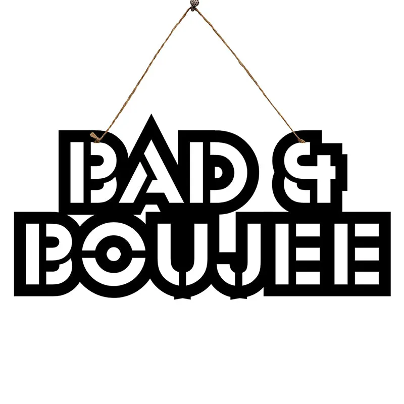 Bad & Boujee Mild Steel Wall Accent media 3