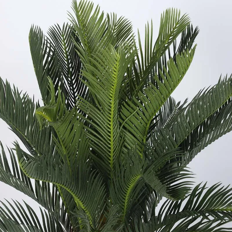 Faux Lush Cycas Plant - 2.8 Feet media 3