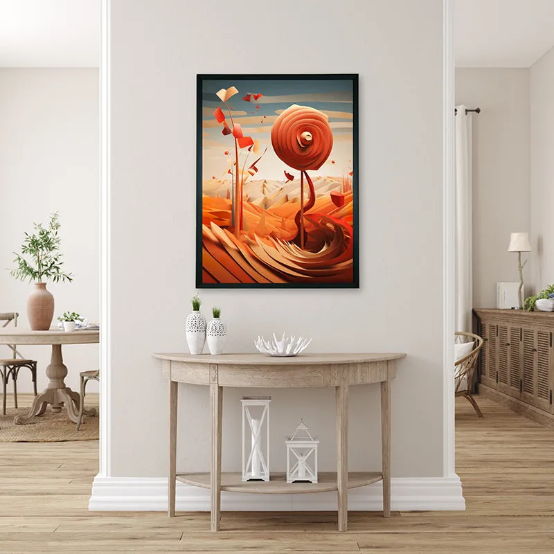Abstract Fiesta Canvas Wall Art media 4