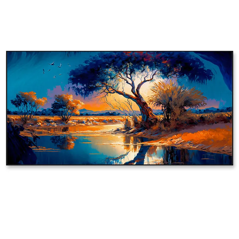 Celestial Scape Canvas Wall Painting media 4