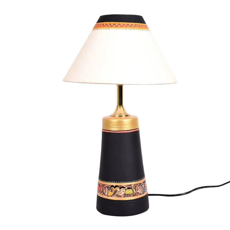 Hiresh Terracotta Table Lamp - Multicolor media 3