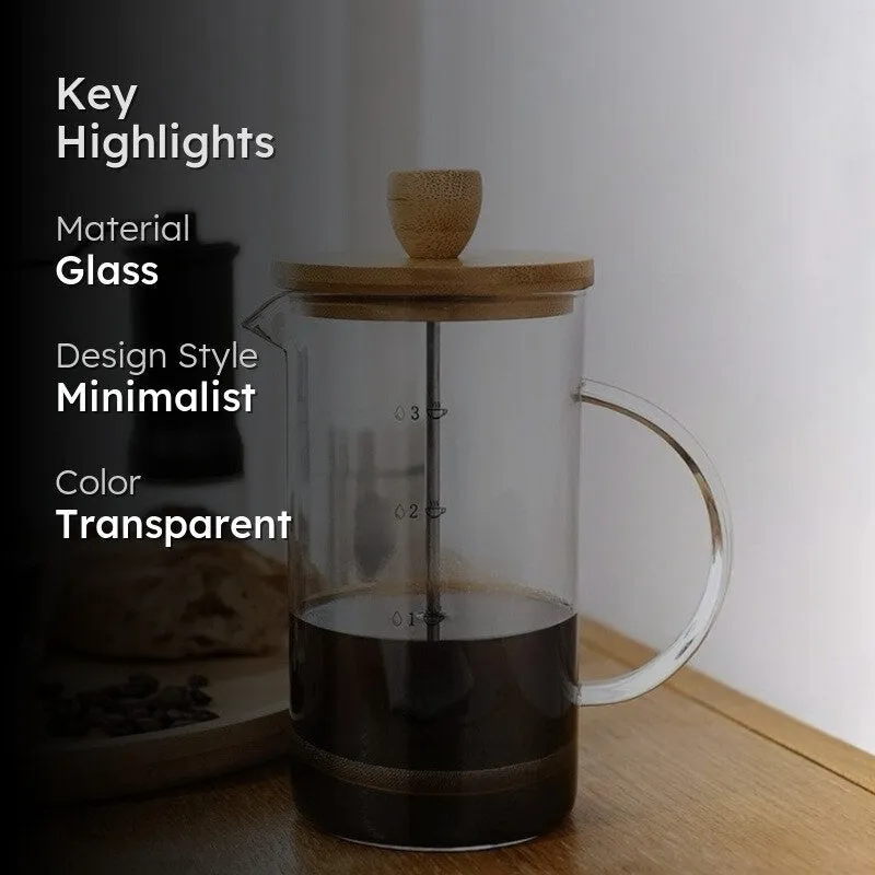 Brewnest Glass Coffee Mug (800 mL) media 2
