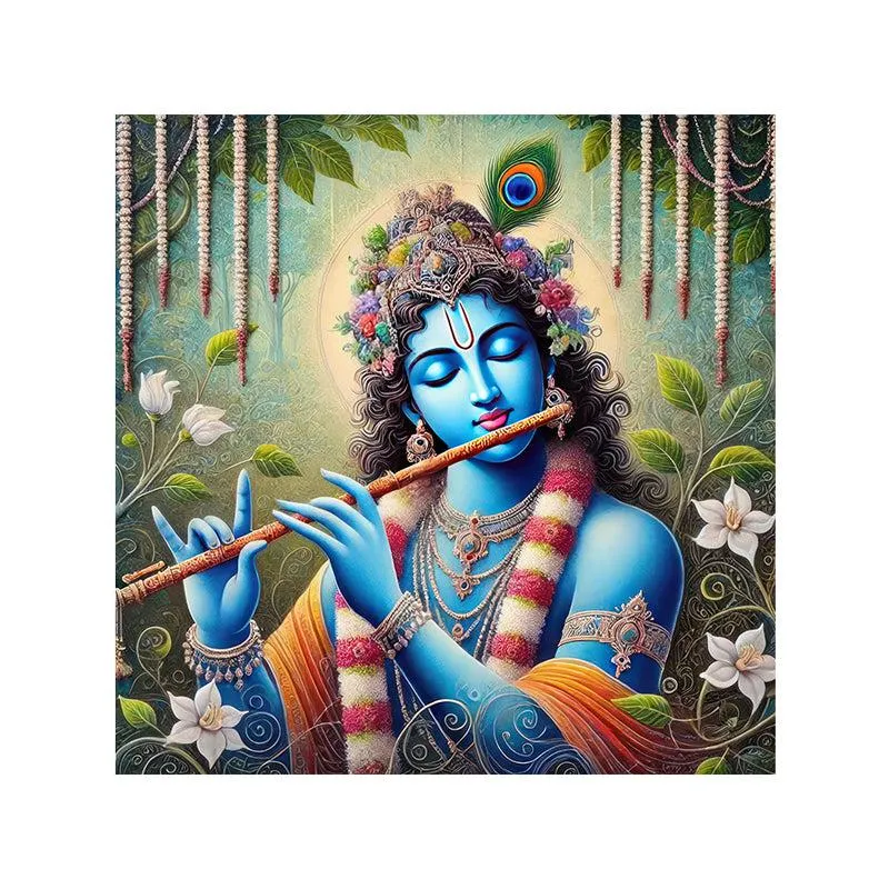 Murari Kanna Wall Painting media 4