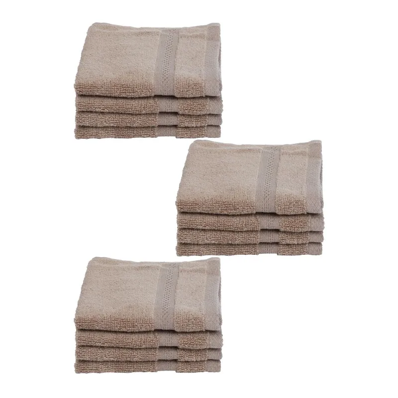 Miorah Face Towel (Beige) - Set Of Twelve media 5