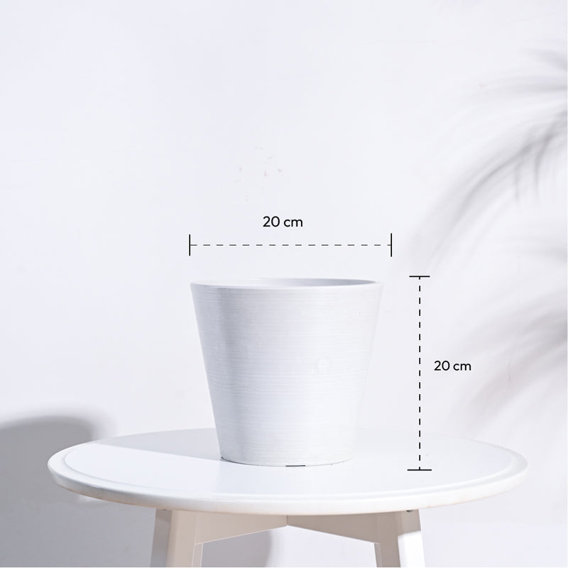 UGAOO Tivoli Planter for Home & Balcony Garden- White media 6